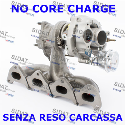 Turbocompressore, sovralimentazione SIDAT 49.530R