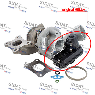 Turbocompressore, sovralimentazione SIDAT 49.579