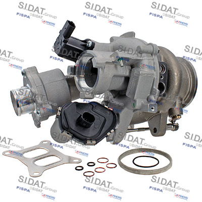 Turbocompressore, sovralimentazione SIDAT 49.582