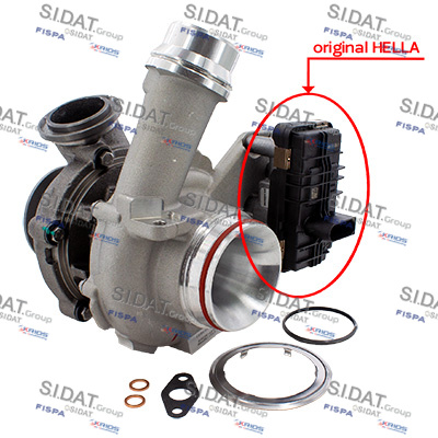 Turbocompressore, sovralimentazione SIDAT 49.620