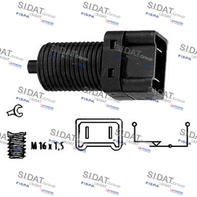 Interruttore luce freno SIDAT 5.140026