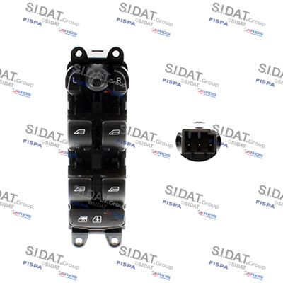 Interruttore, alzacristallo SIDAT 5.145005A2