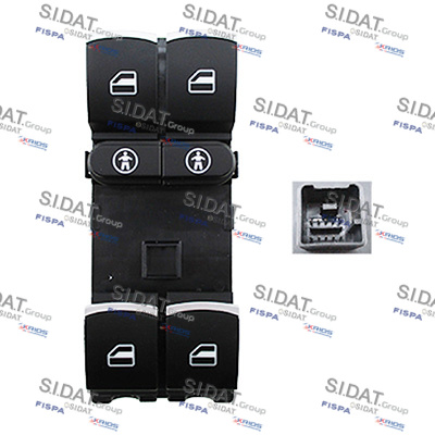 Interruttore, alzacristallo SIDAT 5.145332A2