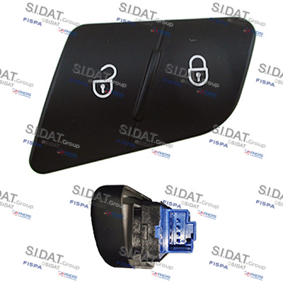 Interruttore, serratura sportello SIDAT 640130A2
