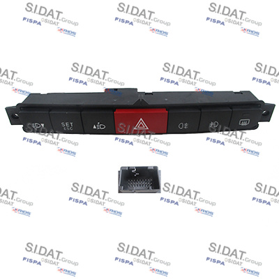 Interruttore, lampeggiatore d'emergenza SIDAT 640340