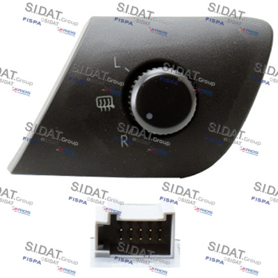 Comando, regolazione specchio SIDAT 640451A2