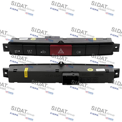 Interruttore, lampeggiatore d'emergenza SIDAT 640640