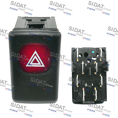 Interruttore, lampeggiatore d'emergenza SIDAT 660236A2