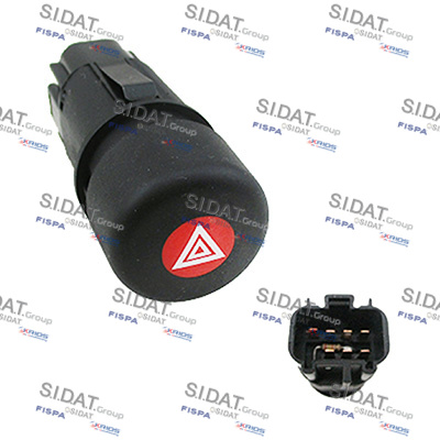Interruttore, lampeggiatore d'emergenza SIDAT 660636A2