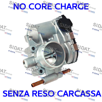 Corpo farfallato SIDAT 88.122R