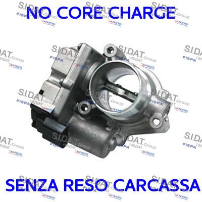 Corpo farfallato SIDAT 88.130R