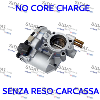 Corpo farfallato SIDAT 88.196R