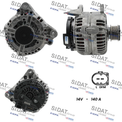 Alternatore SIDAT A12BH0005