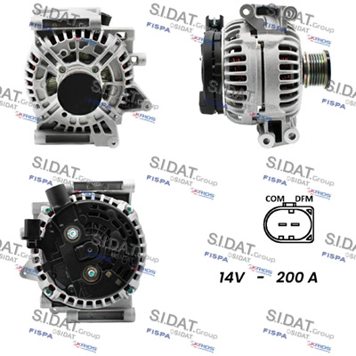 Alternatore SIDAT A12BH0196