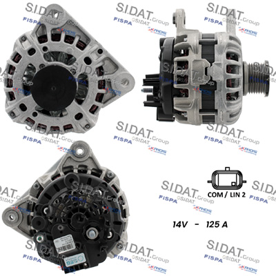 Alternatore SIDAT A12BH0299