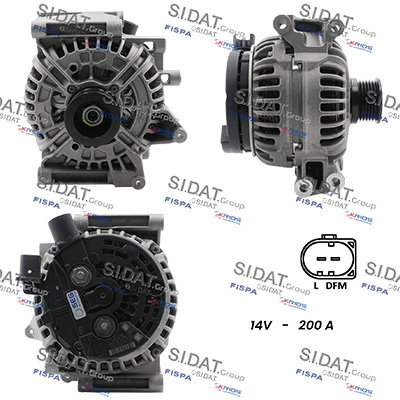 Alternatore SIDAT A12BH0557
