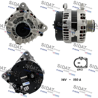 Alternatore SIDAT A12BH0752