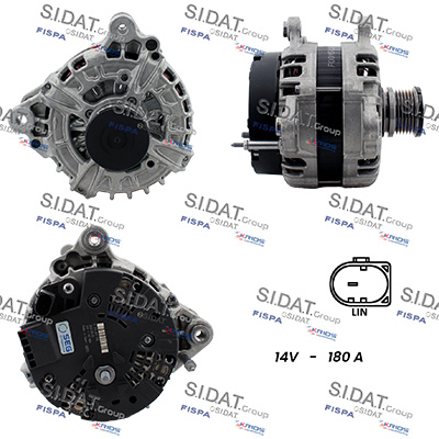 Alternatore SIDAT A12BH0753