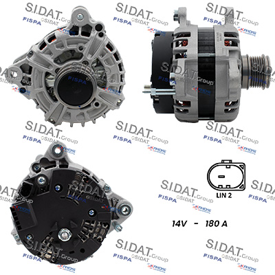 Alternatore SIDAT A12BH0880A2