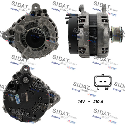 Alternatore SIDAT A12BH1394