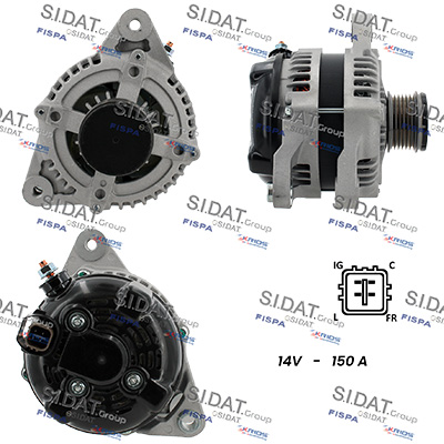 Alternatore SIDAT A12DE0329A2
