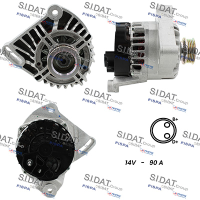 Alternatore SIDAT A12DE1414A2