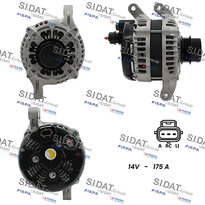 Alternatore SIDAT A12DE1461A2