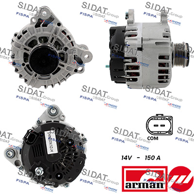 Alternatore SIDAT A12VA0504AS