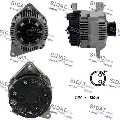 Alternatore SIDAT A12VA1174A2