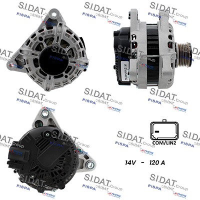 Alternatore SIDAT A12VA1407A2