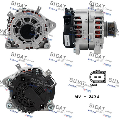 Alternatore SIDAT A12VA1434A2