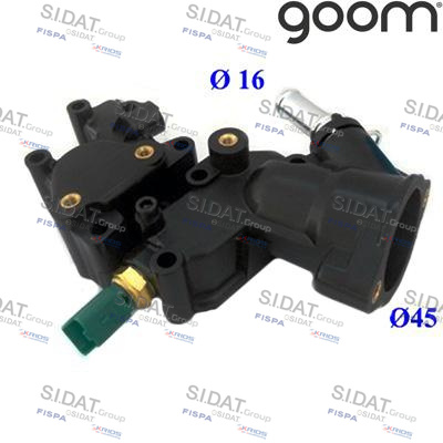 Flangia d. refrigerante SIDAT CA020200A2