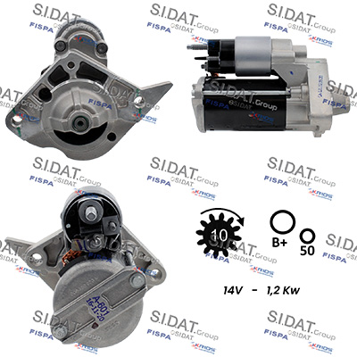 Motorino d'avviamento SIDAT S12BH0899