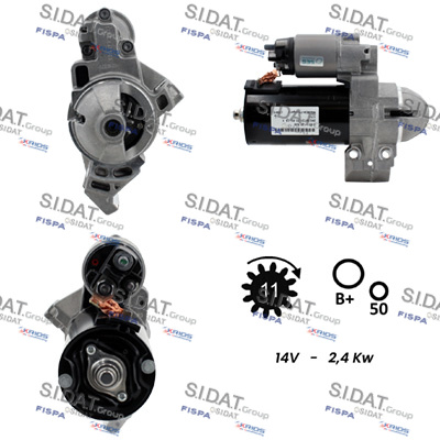 Motorino d'avviamento SIDAT S12BH0919