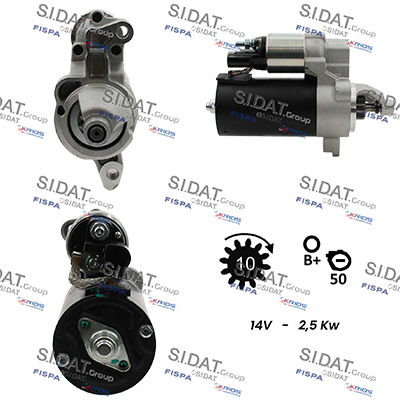 Motorino d'avviamento SIDAT S12BH0928A2