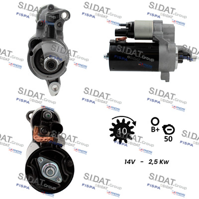 Motorino d'avviamento SIDAT S12BH0928