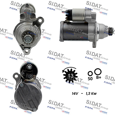 Motorino d'avviamento SIDAT S12BH0958