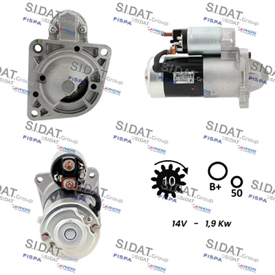 Motorino d'avviamento SIDAT S12MH0064