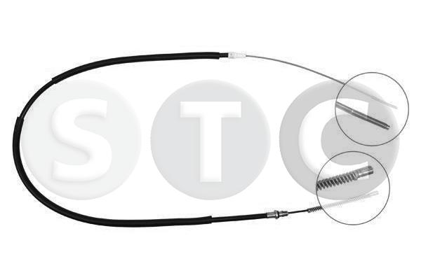 Cavo comando, freno stazionamento STC T480127