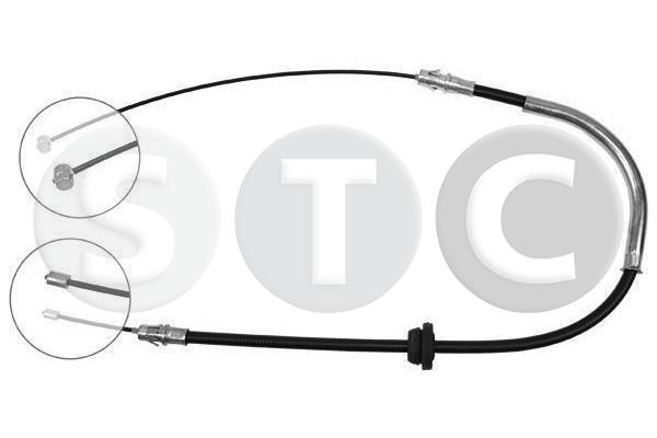 Cavo comando, freno stazionamento STC T480199