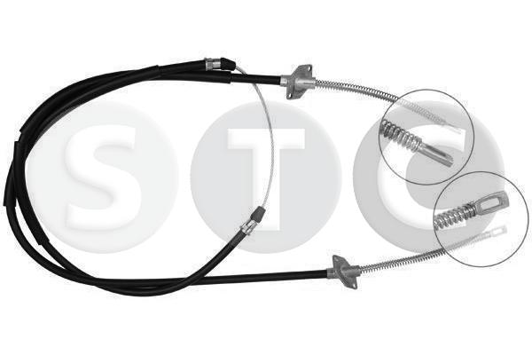 Cavo comando, freno stazionamento STC T480256