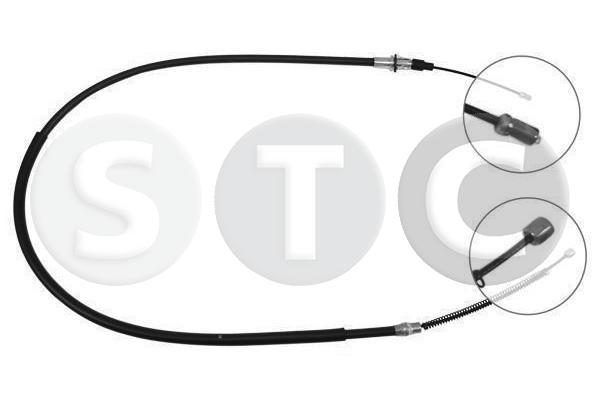 Cavo comando, freno stazionamento STC T480272