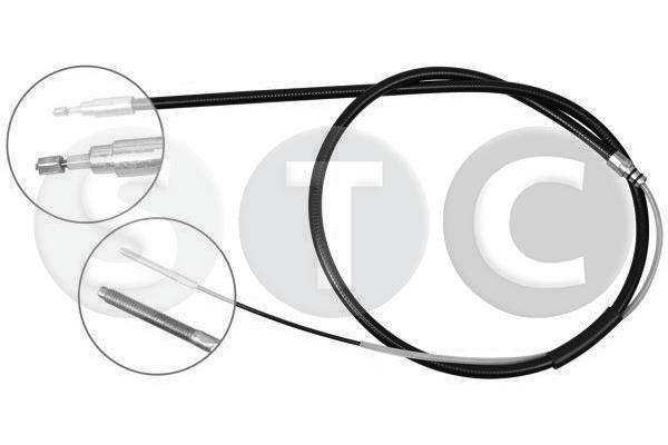 Cavo comando, freno stazionamento STC T480312