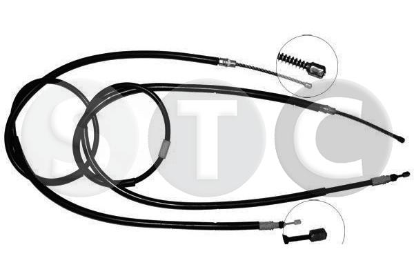 Cavo comando, freno stazionamento STC T480374