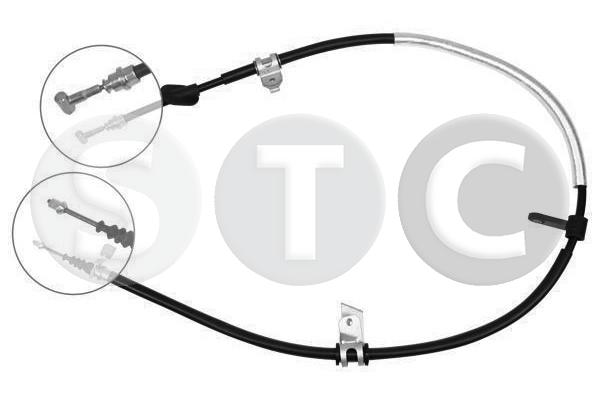 Cavo comando, freno stazionamento STC T480484