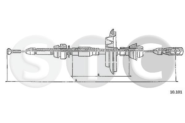 Cavo acceleratore STC T480601