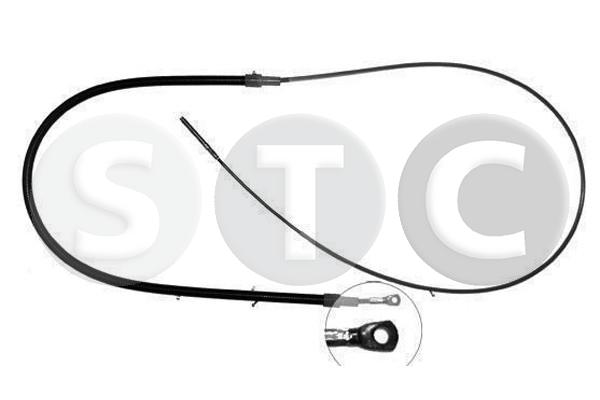 Cavo comando, freno stazionamento STC T480634