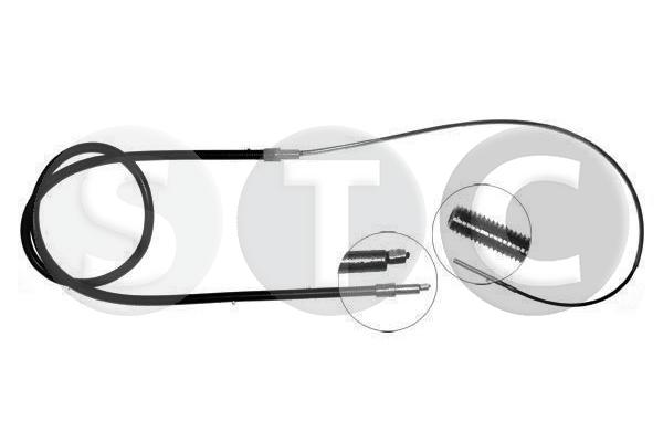 Cavo comando, freno stazionamento STC T480647