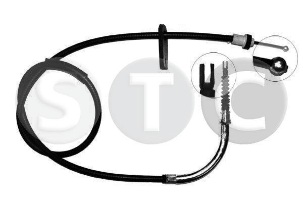 Cavo comando, freno stazionamento STC T480655