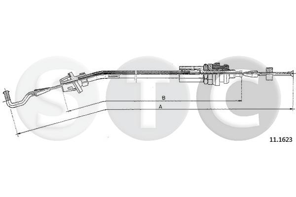Cavo acceleratore STC T480685